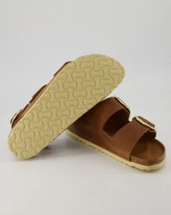 Milano Big Buckle Sandalen in Braun