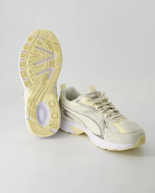 Milenio Tech Suede Sneaker in Beige