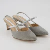 Mitty Slingpumps in Silber