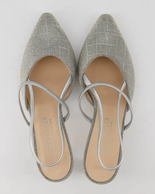 Mitty Slingpumps in Silber