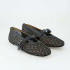 N2302-104 Ballerinas in Schwarz