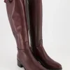 N50 Schaftstiefel in Bordeaux