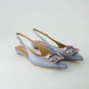 N802-904 Slingpumps in Blau