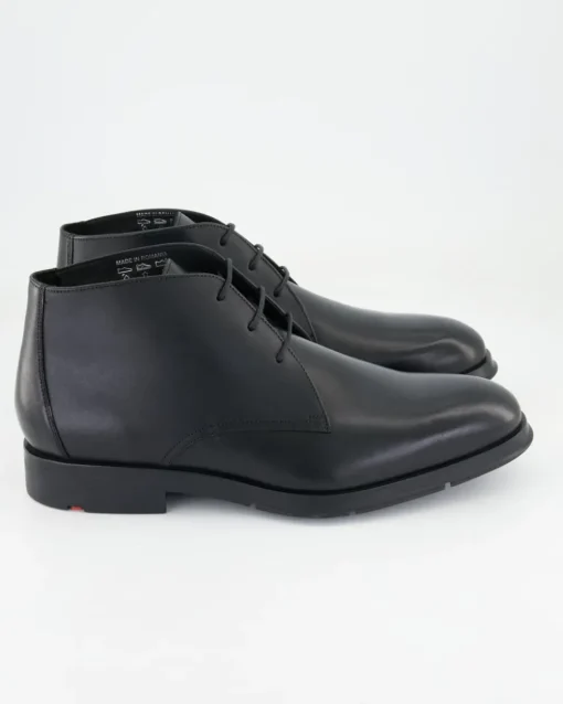 NICK Schnürstiefel in Schwarz
