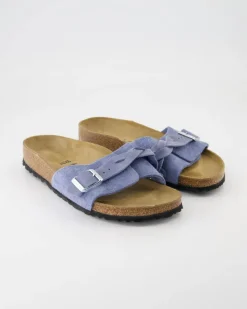 Oita Braided Pantoletten in Blau