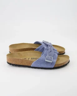 Oita Braided Pantoletten in Blau