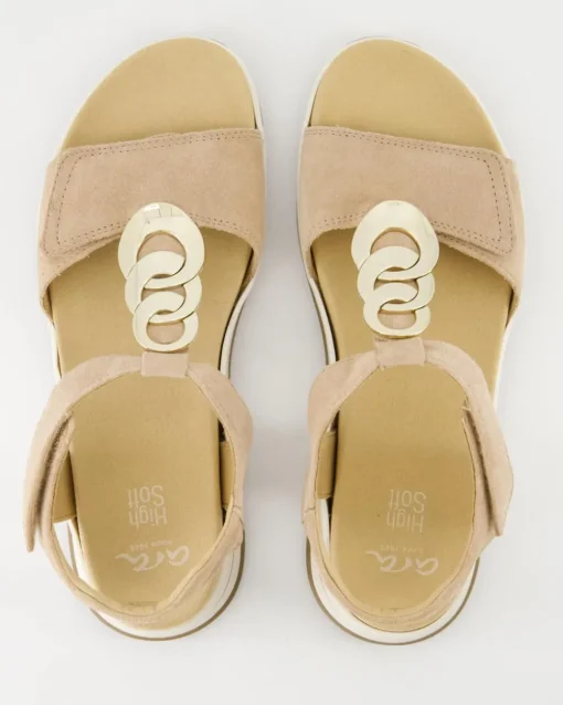 Osaka Sandalen in Beige
