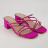 Pantolette Pantoletten in Pink