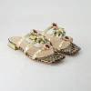 5421-772 Pantoletten in Gold