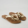 33.518 Pantoletten in Gold