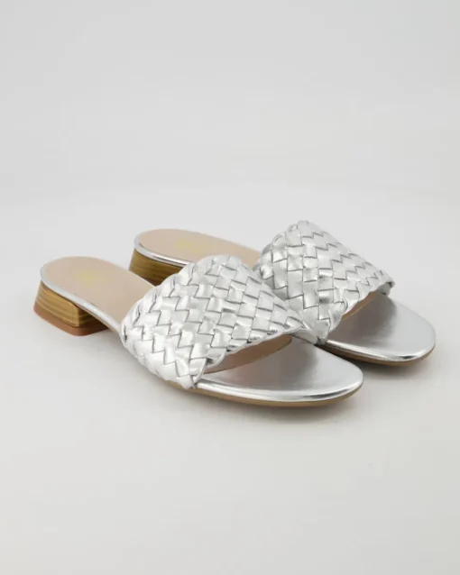 22600 Pantoletten in Silber