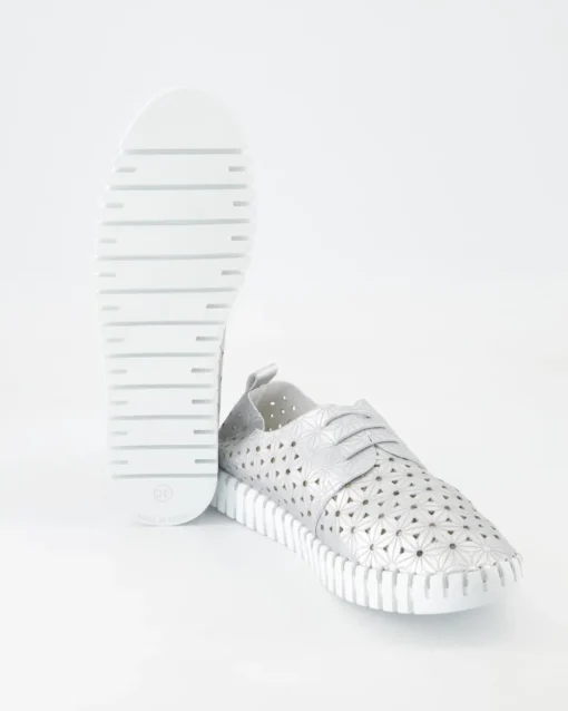 Poppy Sneaker in Silber