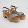 Pumps Sandalen in Blau