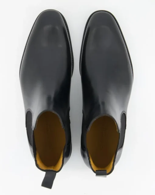 R014-70539 Chelsea Boots in Schwarz