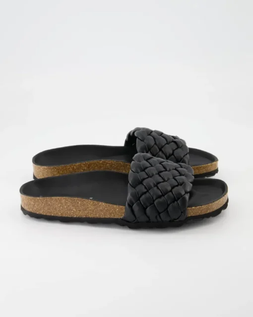 Ricia Trezna Soft Pantoletten in Schwarz