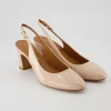 Roselle Slingpumps in Beige