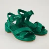 S227 Sandalen in Grün