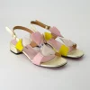 320 Sandalen in Beige