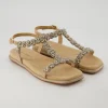 384 Sandalen in Beige