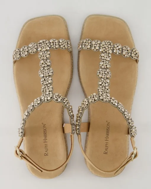 384 Sandalen in Beige