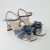5447 Sandalen in Blau