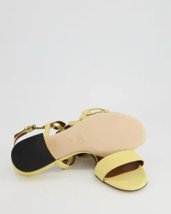 3184 Sandalen in Gelb