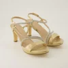 24368 Sandalen in Gold