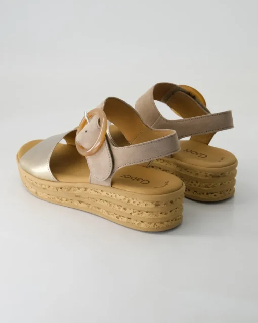 64.550.62 Sandalen in Gold
