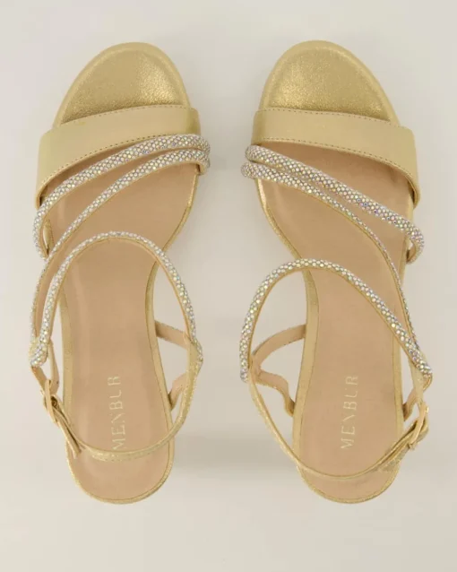 24368 Sandalen in Gold
