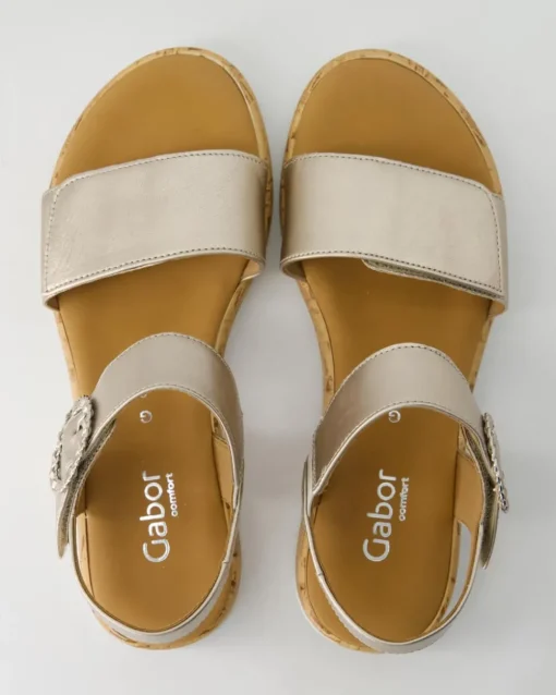 62.734.82 Sandalen in Gold