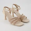 6058-013 Sandalen in Roségold
