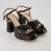 1407 Sandalen in Schwarz