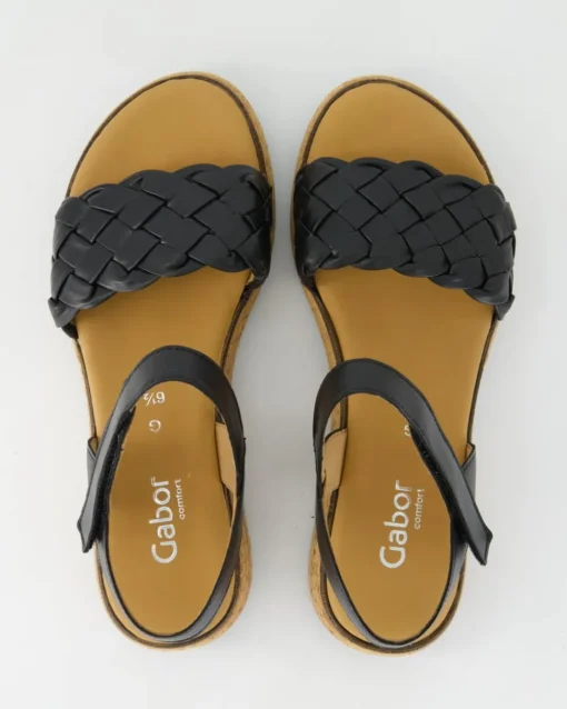 62.829.57 Sandalen in Schwarz