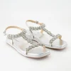 841 Sandalen in Silber