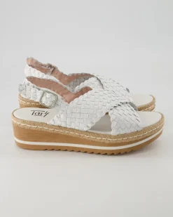 22830 Sandalen in Weiß
