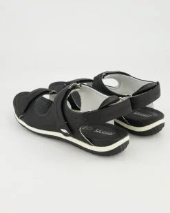 SAND.VEGA A - NBK SYNT.LEA Sandalen in Schwarz