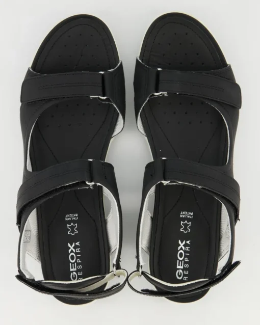 SAND.VEGA A - NBK SYNT.LEA Sandalen in Schwarz