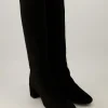 46222 Schaftstiefel in Schwarz
