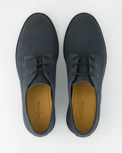 4095 Schnürschuhe in Blau