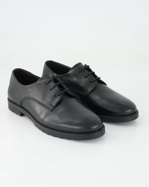 4095 Schnürschuhe in Schwarz