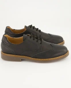 2300 Schnürschuhe in Schwarz