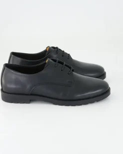 4095 Schnürschuhe in Schwarz