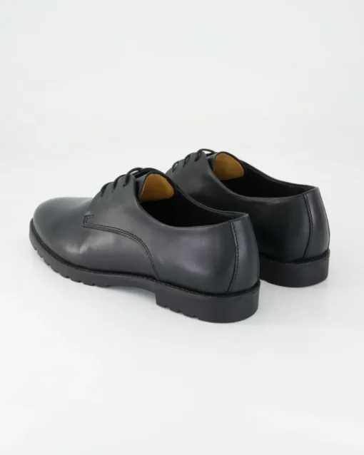 4095 Schnürschuhe in Schwarz