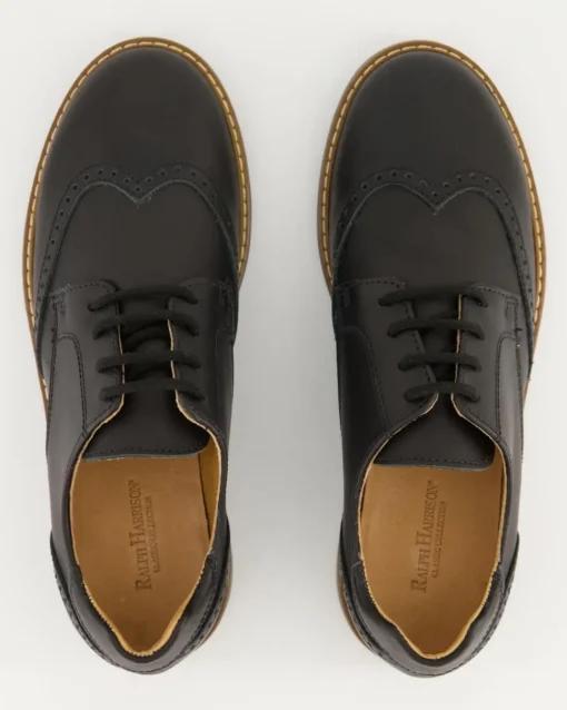 2300 Schnürschuhe in Schwarz
