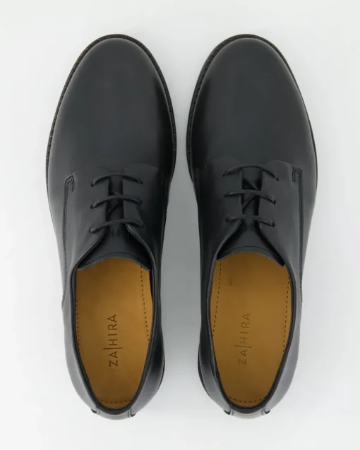 4095 Schnürschuhe in Schwarz