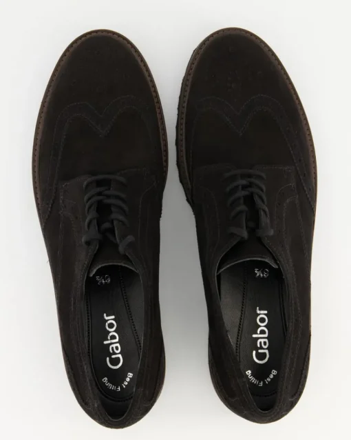 05.244.17 Schnürschuhe in Schwarz