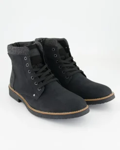 33640-01 Schnürstiefel in Schwarz