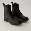 54-5157 Schnürstiefel in Schwarz