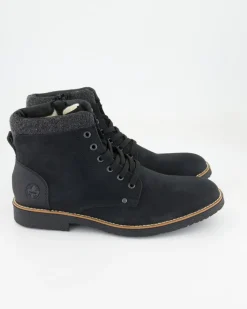 33640-01 Schnürstiefel in Schwarz