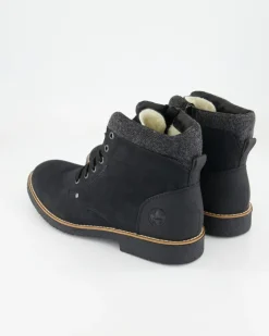 33640-01 Schnürstiefel in Schwarz